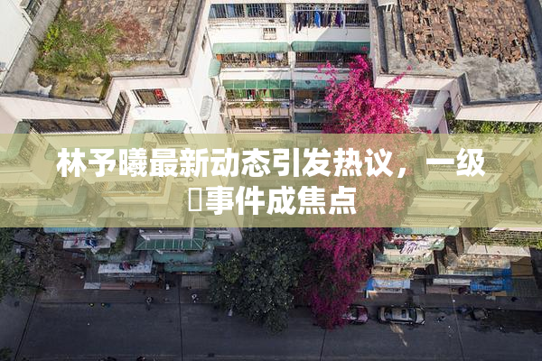 林予曦最新动态引发热议，一级婬事件成焦点