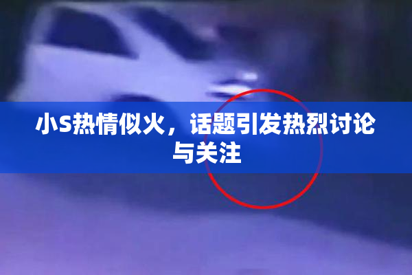 小S热情似火，话题引发热烈讨论与关注