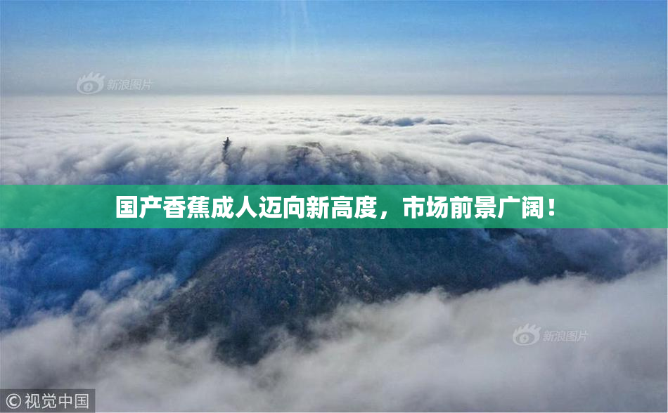 国产香蕉成人迈向新高度，市场前景广阔！
