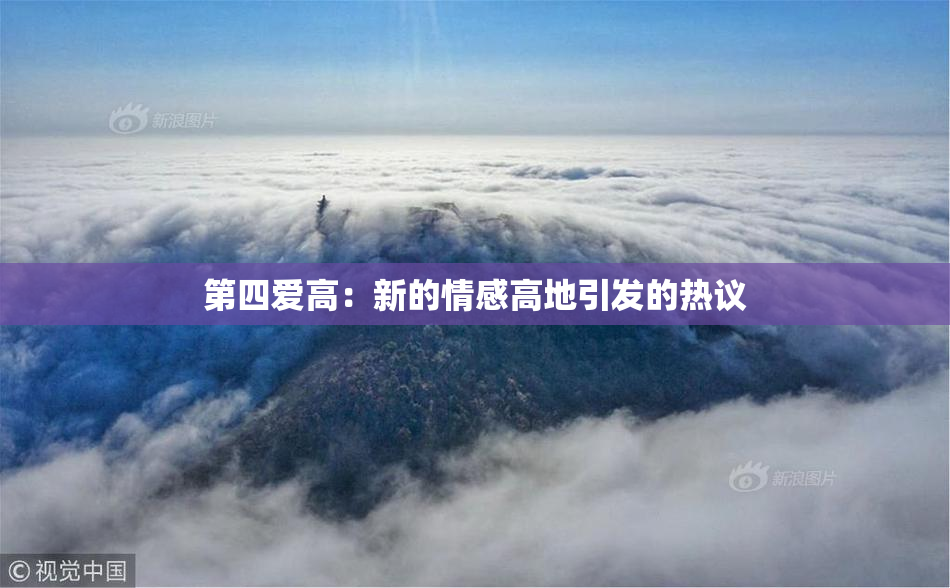 第四爱高：新的情感高地引发的热议