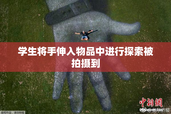 学生将手伸入物品中进行探索被拍摄到