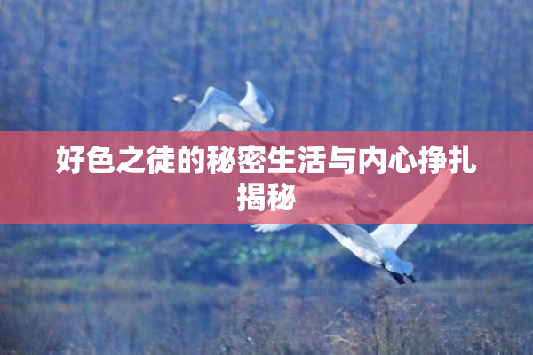 好色之徒的秘密生活与内心挣扎揭秘