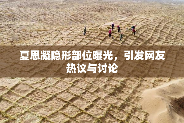 夏思凝隐形部位曝光，引发网友热议与讨论