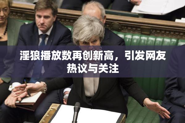 淫狼播放数再创新高，引发网友热议与关注