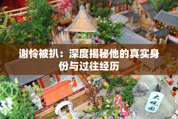 谢怜被扒：深度揭秘他的真实身份与过往经历