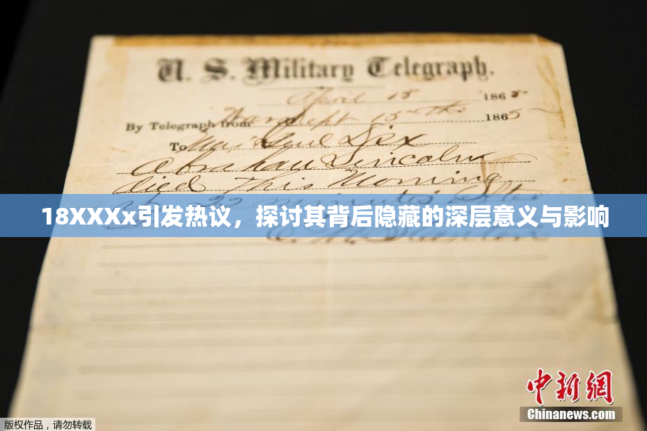 18XXXx引发热议，探讨其背后隐藏的深层意义与影响