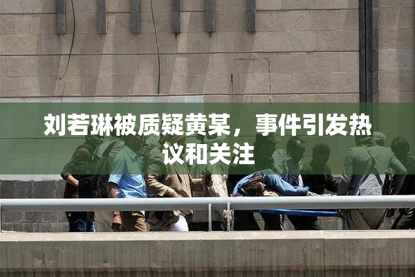 刘若琳被质疑黄某，事件引发热议和关注
