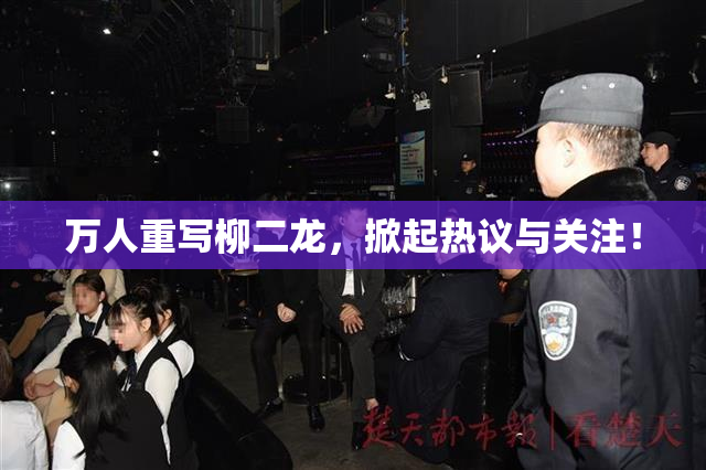 万人重写柳二龙，掀起热议与关注！