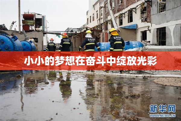 小小的梦想在奋斗中绽放光彩