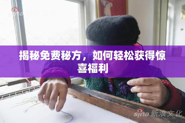 揭秘免费秘方，如何轻松获得惊喜福利