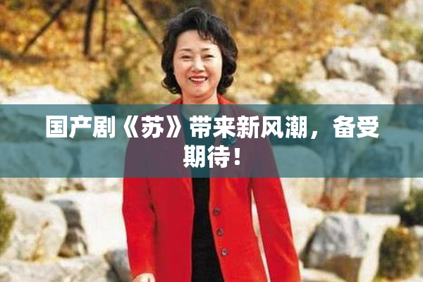 国产剧《苏》带来新风潮，备受期待！