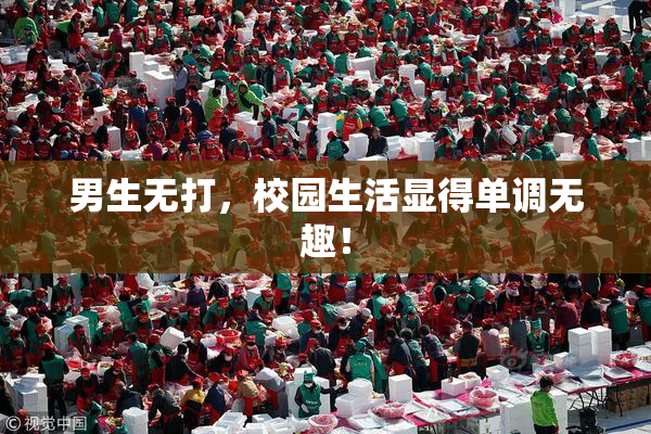 男生无打，校园生活显得单调无趣！