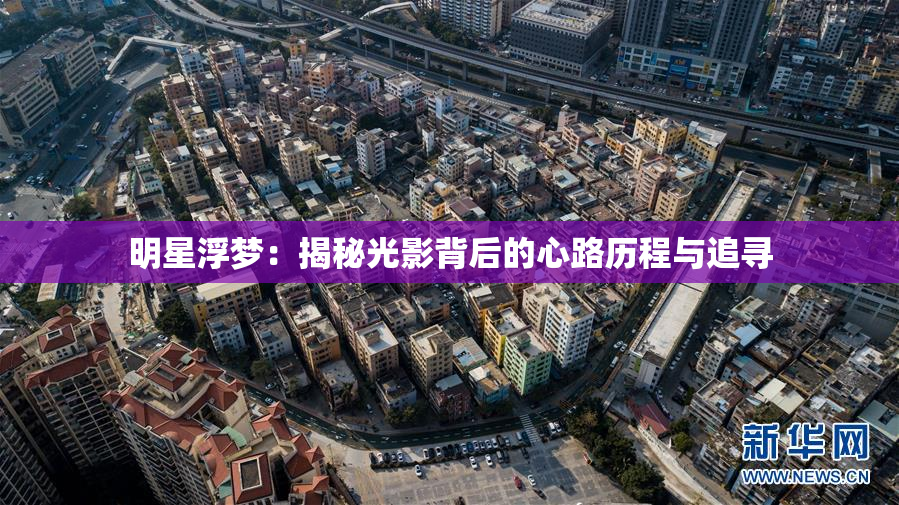 明星浮梦：揭秘光影背后的心路历程与追寻