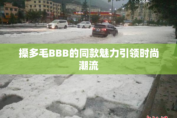 搡多毛BBB的同款魅力引领时尚潮流