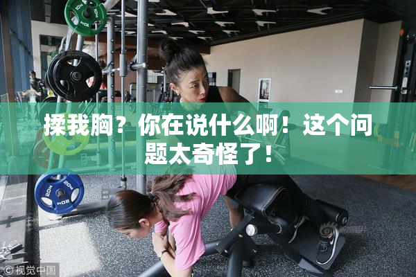 揉我胸？你在说什么啊！这个问题太奇怪了！