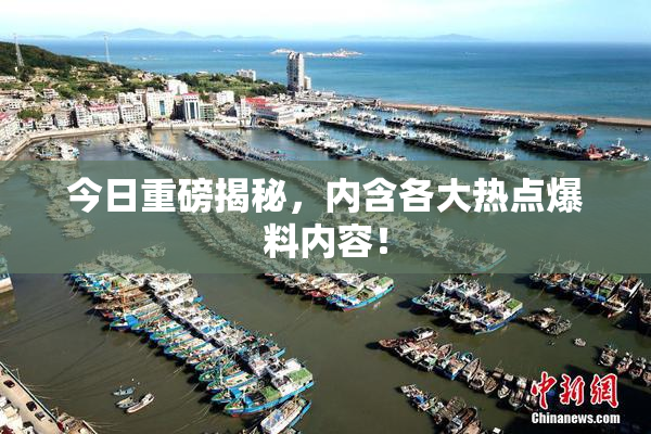 今日重磅揭秘，内含各大热点爆料内容！