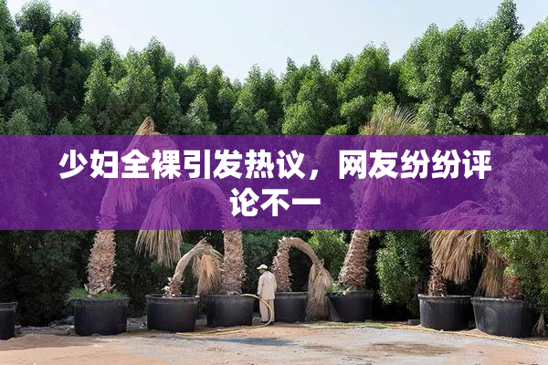 少妇全裸引发热议，网友纷纷评论不一