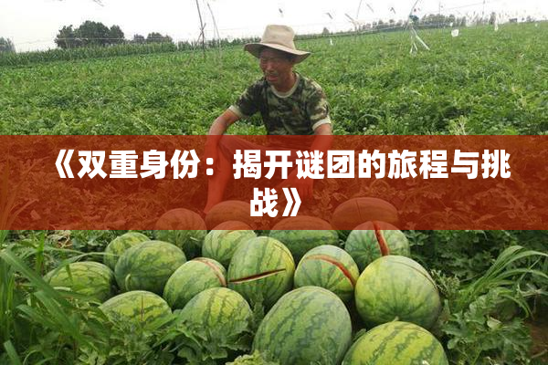 《双重身份：揭开谜团的旅程与挑战》
