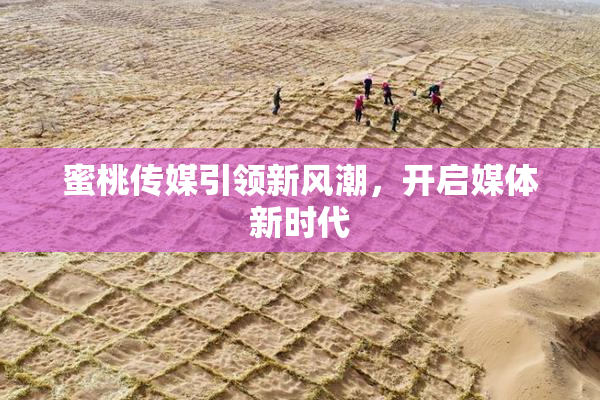 蜜桃传媒引领新风潮，开启媒体新时代