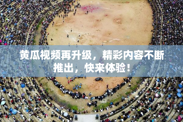黄瓜视频再升级，精彩内容不断推出，快来体验！