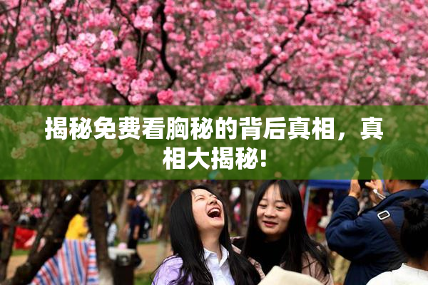 揭秘免费看胸秘的背后真相，真相大揭秘!