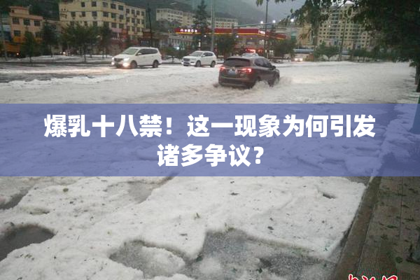 爆乳十八禁！这一现象为何引发诸多争议？