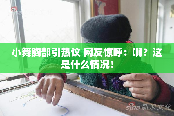 小舞胸部引热议 网友惊呼：啊？这是什么情况！