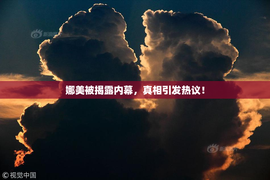 娜美被揭露内幕，真相引发热议！