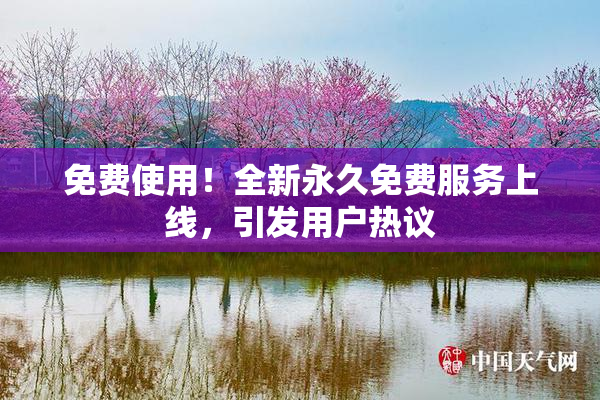 免费使用！全新永久免费服务上线，引发用户热议
