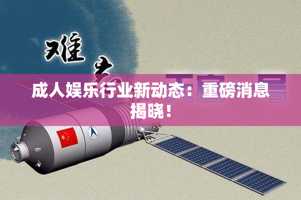 成人娱乐行业新动态：重磅消息揭晓！