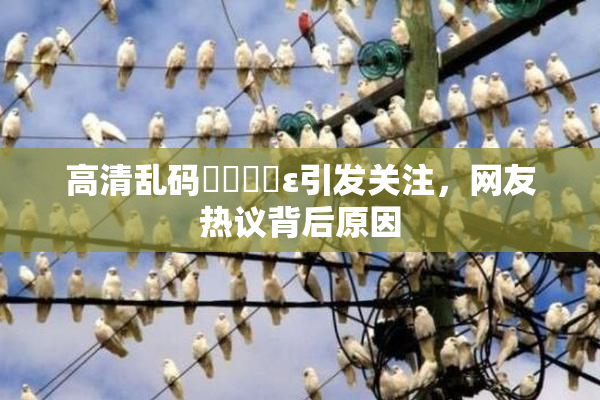 高清乱码❌‌❌‌ε引发关注，网友热议背后原因