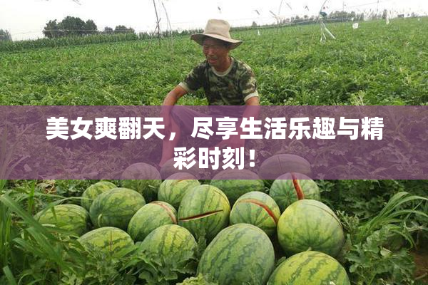 美女爽翻天，尽享生活乐趣与精彩时刻！