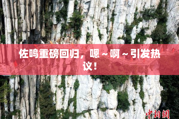 佐鸣重磅回归，嗯～啊～引发热议！