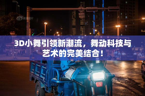 3D小舞引领新潮流，舞动科技与艺术的完美结合！