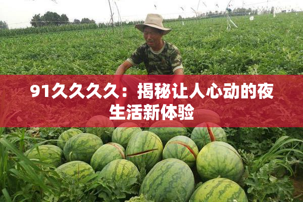 91久久久久：揭秘让人心动的夜生活新体验
