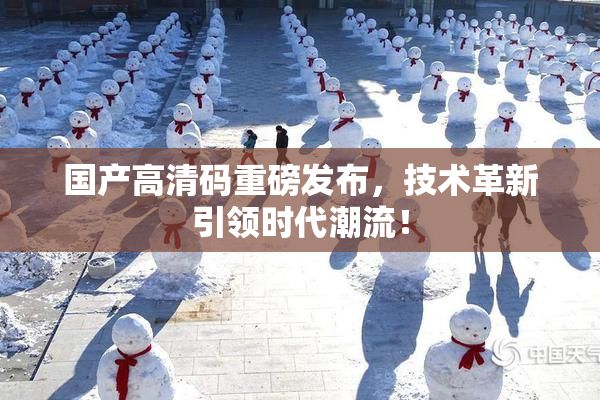 国产高清码重磅发布，技术革新引领时代潮流！