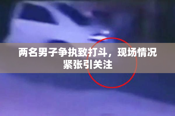 两名男子争执致打斗，现场情况紧张引关注