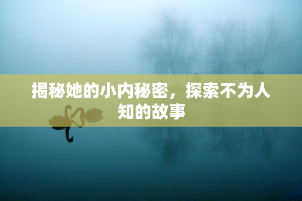 揭秘她的小内秘密，探索不为人知的故事