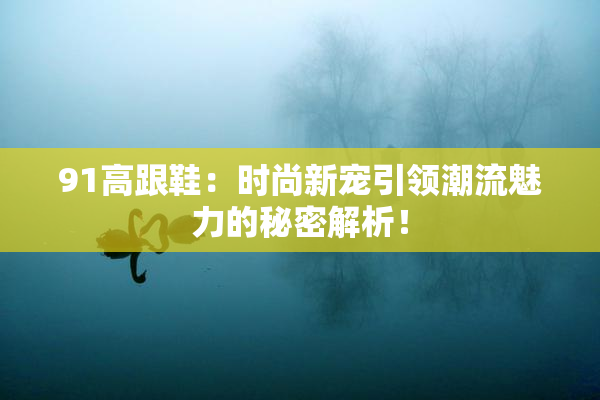 91高跟鞋：时尚新宠引领潮流魅力的秘密解析！