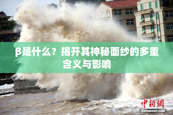 β是什么？揭开其神秘面纱的多重含义与影响