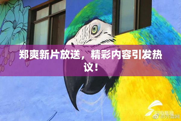郑爽新片放送，精彩内容引发热议！