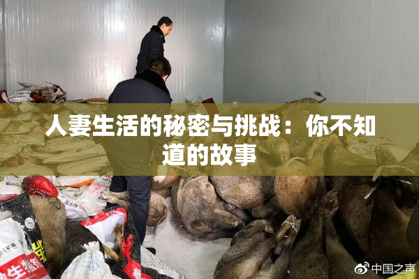 人妻生活的秘密与挑战：你不知道的故事