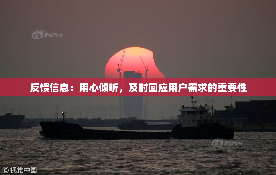 反馈信息：用心倾听，及时回应用户需求的重要性