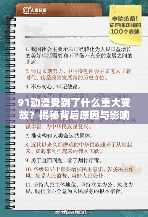 91动漫受到了什么重大变故？揭秘背后原因与影响。