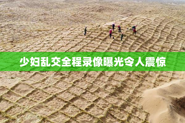 少妇乱交全程录像曝光令人震惊