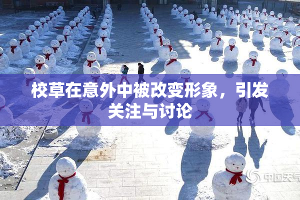 校草在意外中被改变形象，引发关注与讨论
