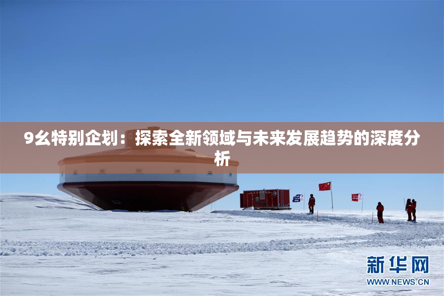 9幺特别企划：探索全新领域与未来发展趋势的深度分析