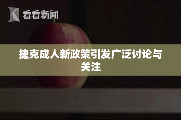 捷克成人新政策引发广泛讨论与关注