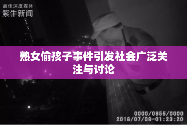 熟女偷孩子事件引发社会广泛关注与讨论