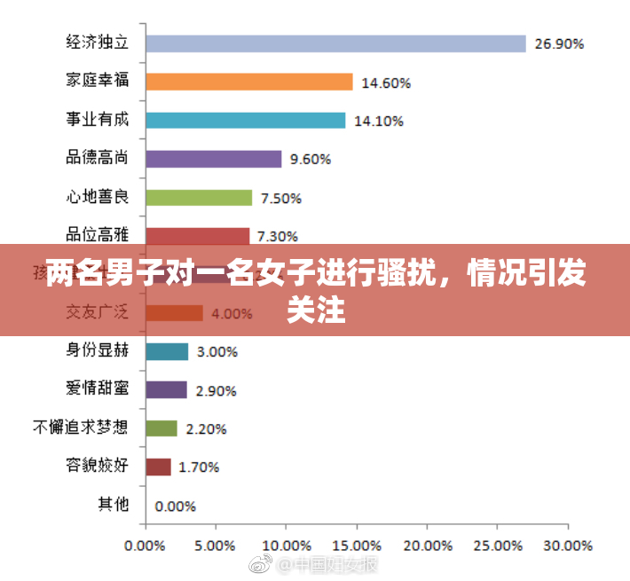 两名男子对一名女子进行骚扰，情况引发关注